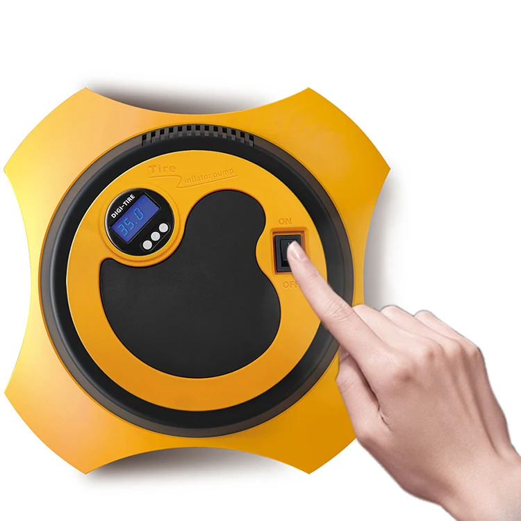 
Smart Portable Digital Tire Pressure Detection Electric Inflator Pump 