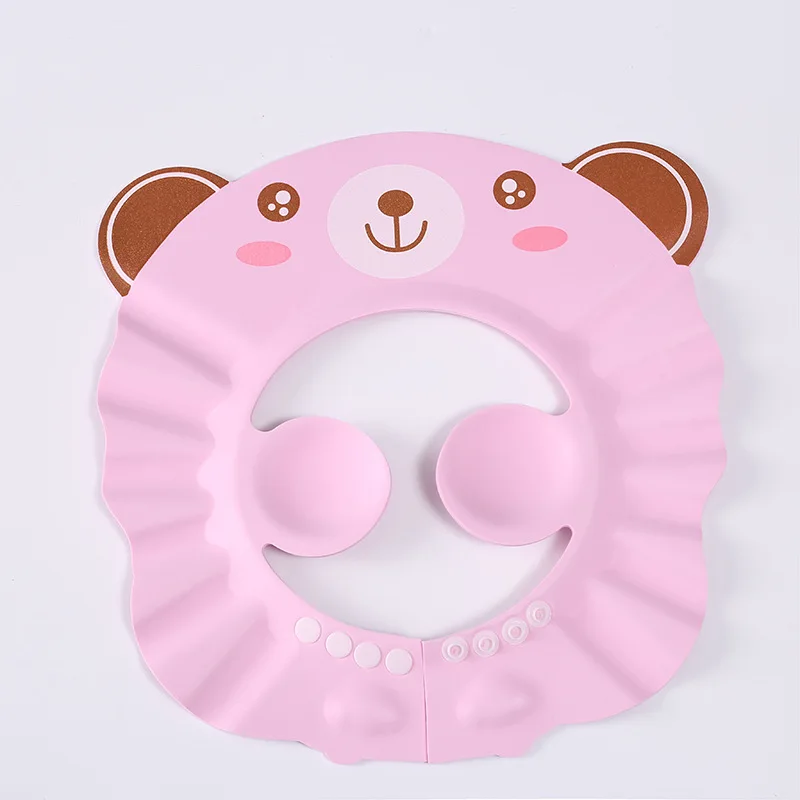 Baby Shower Capd водонепроницаемый шампунь купальная защита безопасный Ванна мягкий Регулируемый козырек шапка защитить глаза уши