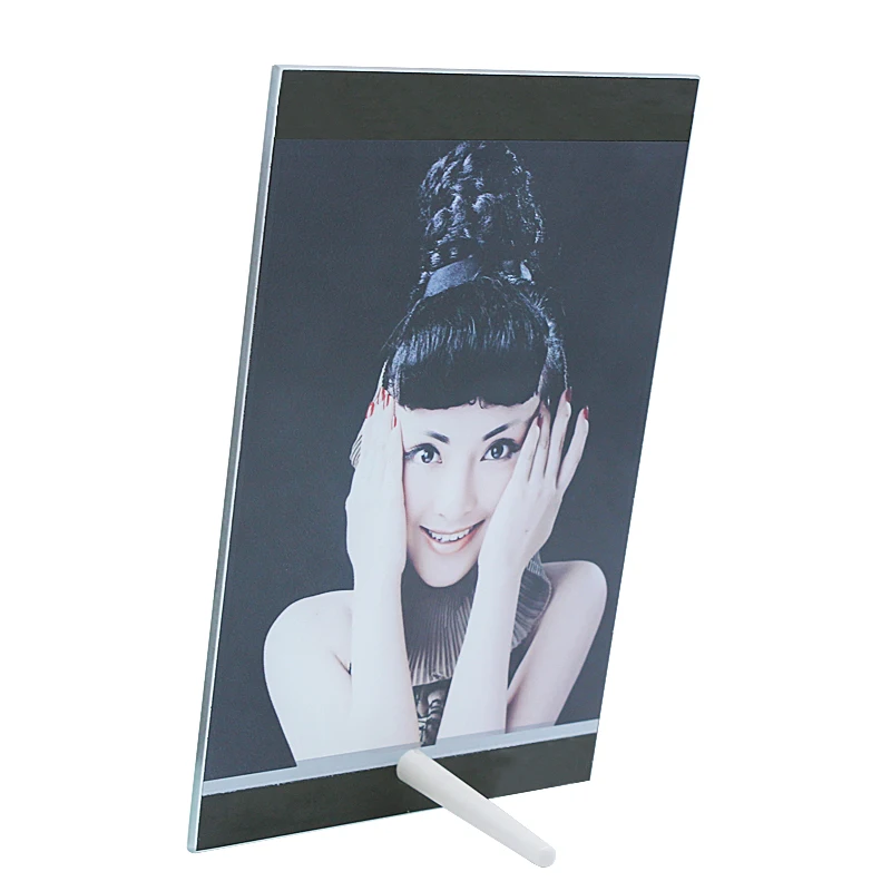8' sublimation blank glass photo frame 15x23cm BL-03