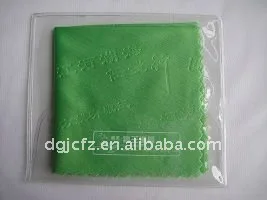 Microfiber Glass Cleaning Cloth Micro Fiber Eyeglasses Cleaning Cloth with Keychain Pouch Hook Bath Room Sunglasses Wipe Cloth