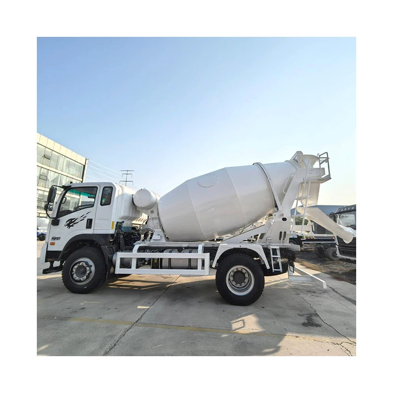 Cement Mixing Tank Truck Diesel Concrete Mixer Truck With Drum