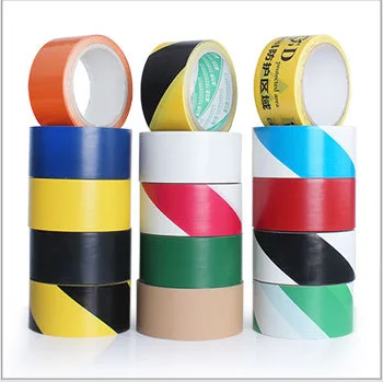 Yellow Color Marking Hazard Underground Colorful Industrial Pvc Warning Floor Self Adhesive