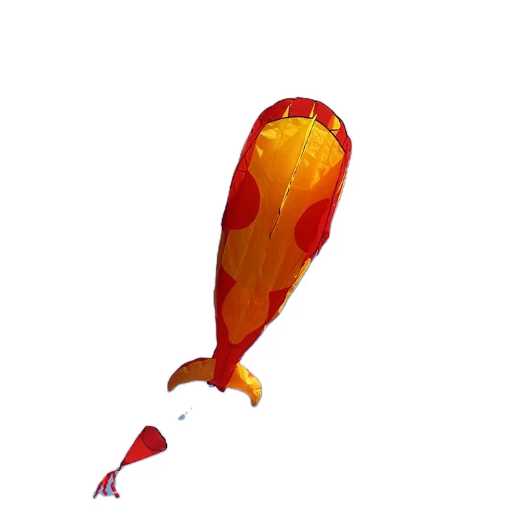 high quality kids adult outdoor beach sport kite multi color 3d Inflatable soft whale kites
