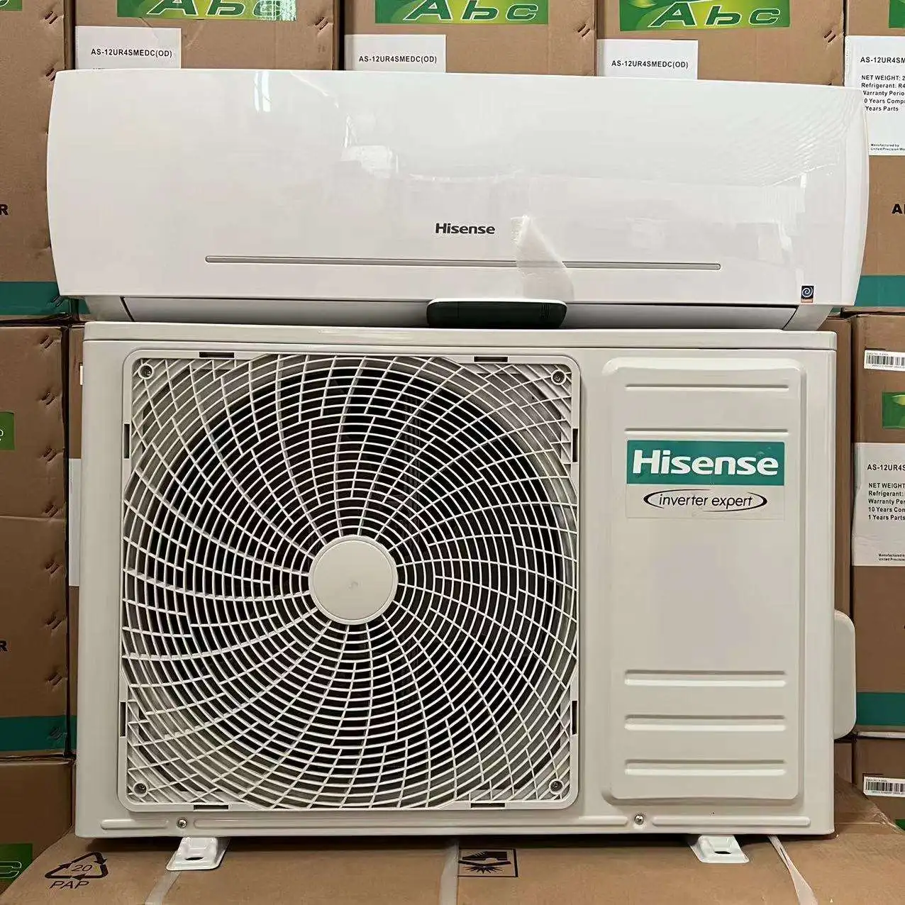 HISENSE 18000BTU Split Wall Inverter Air Conditioner Cooling 220v-50/60hz Fast Cooling Saving 60% Power Low Energy