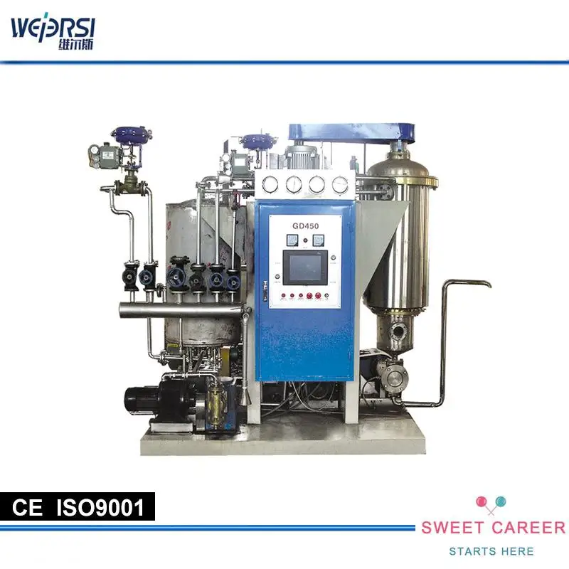 milk cream toffee candy cooking machine