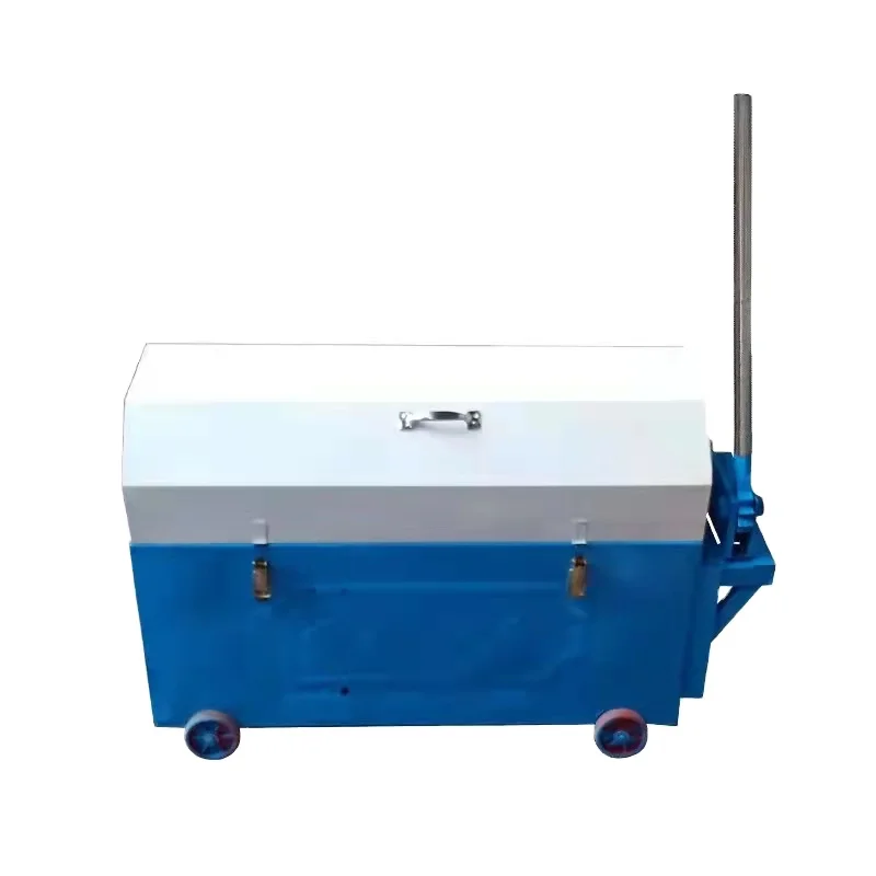 Single-phase 220V small 6-8mm hydraulic steel straightening machine and cutting machine