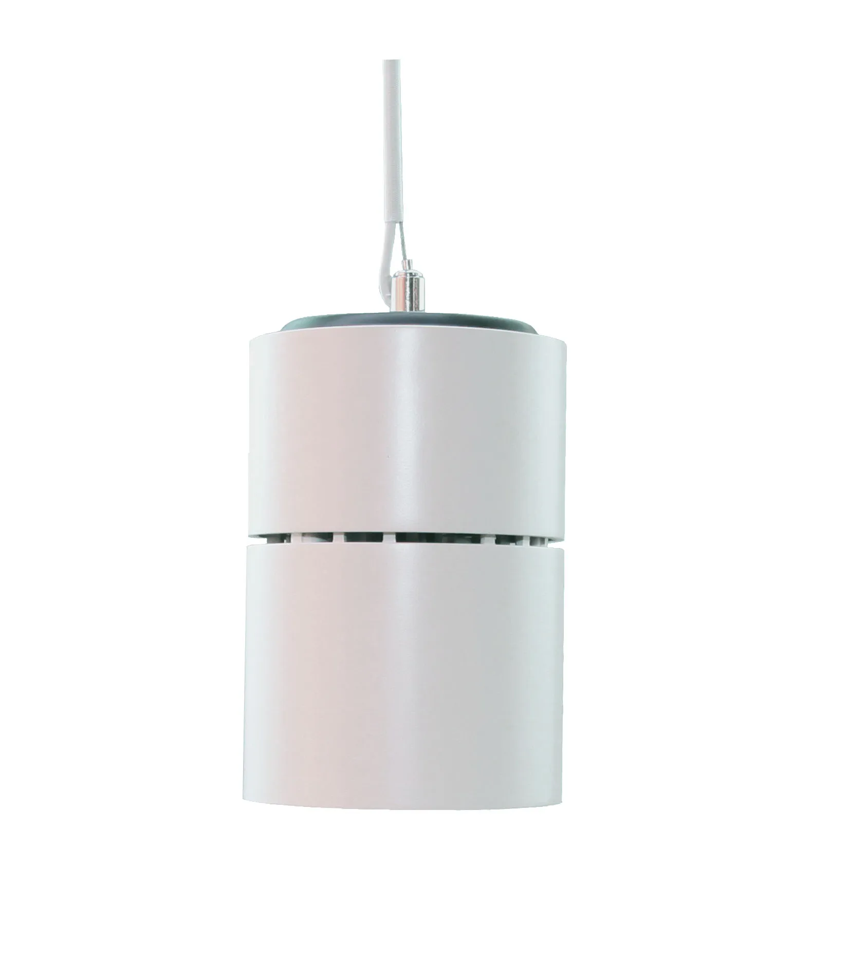 Modern Fashional Cylinder Decoration Lamp Dimmable Residential Hall Hanging Led Pendant Light Contemporary Office White Aluminum