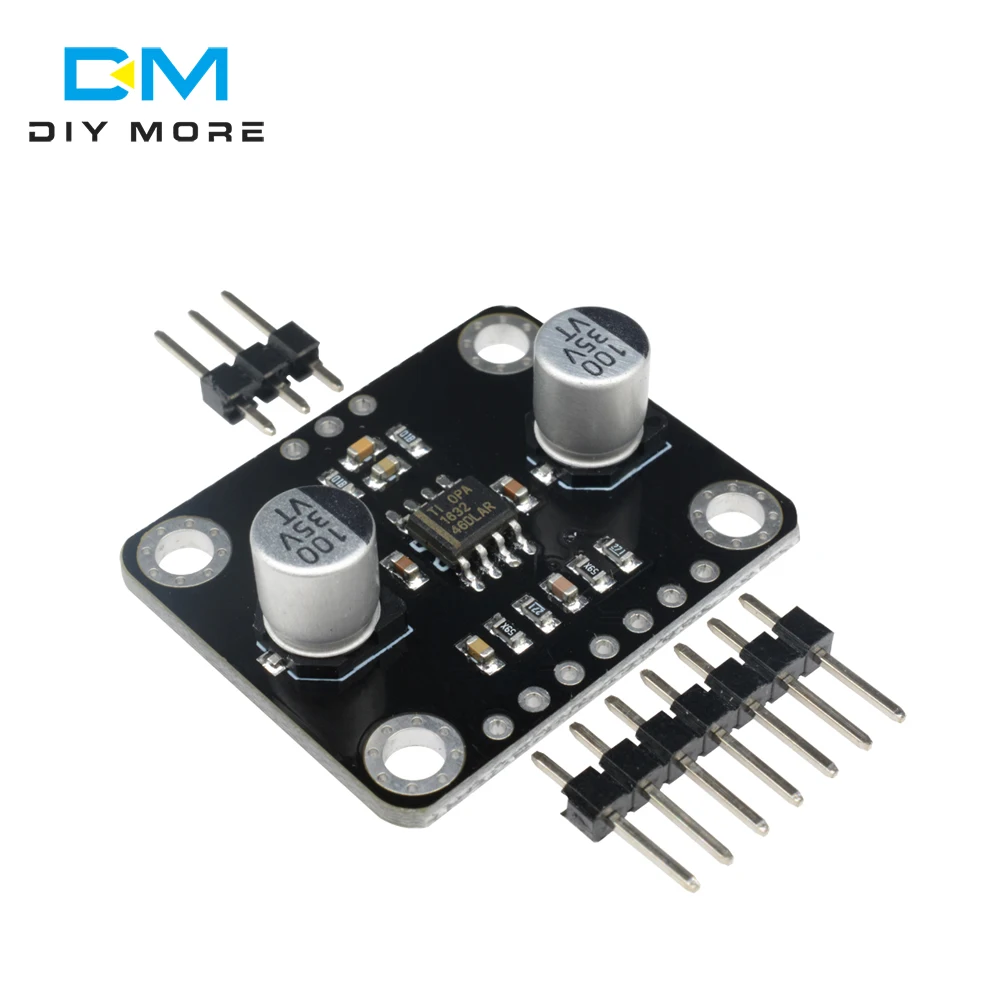 OPA1632 Audio Operational Amplifier Board ADC Driver Module Fully-Differential Minimizes Common Mode Noise Interference