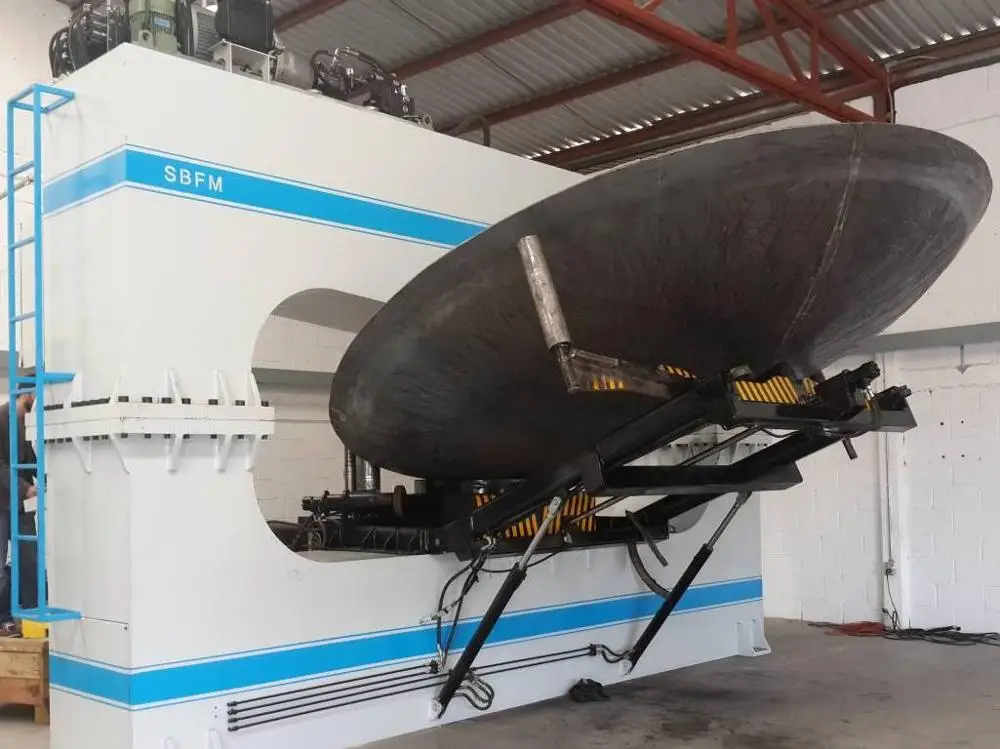 Hydraulic Dishing Press with Automatic Manipulator