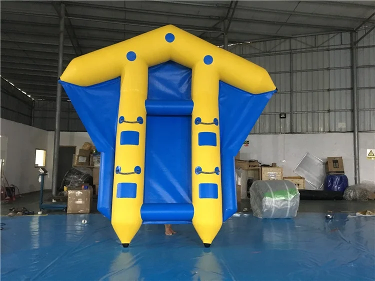 Inflatable Flying Fish Towable Tube for Adults Water Flyfish for Water Park