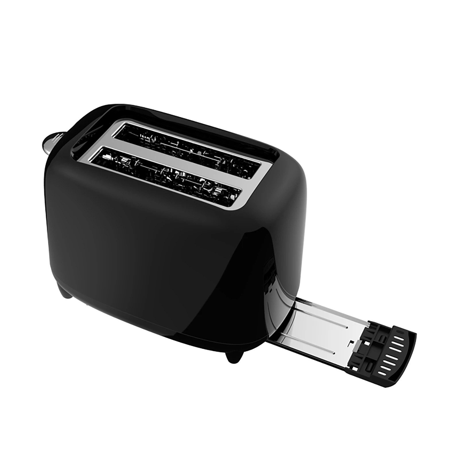 2022 popular 2 slice customize logo on bread auto center shutoff anti jam burger cool touch pink lady toaster with cover