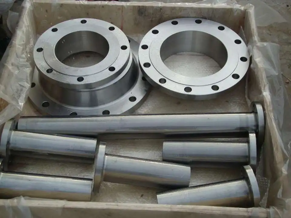 Long welding neck flange Lap joint flanges Inconel 718 flange forged
