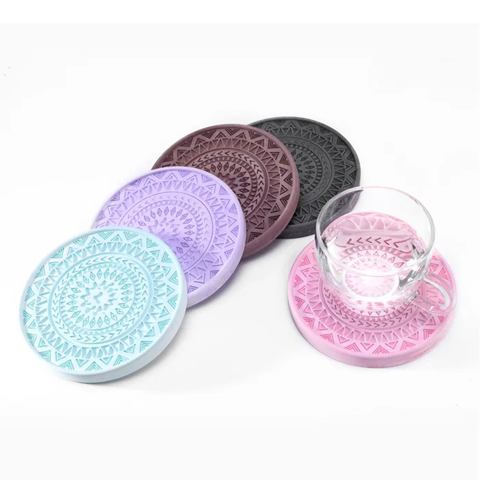 OEM Customized Eco-Friendly Non Slip Water Absorbent Diatom Mud Diatomite Coaster