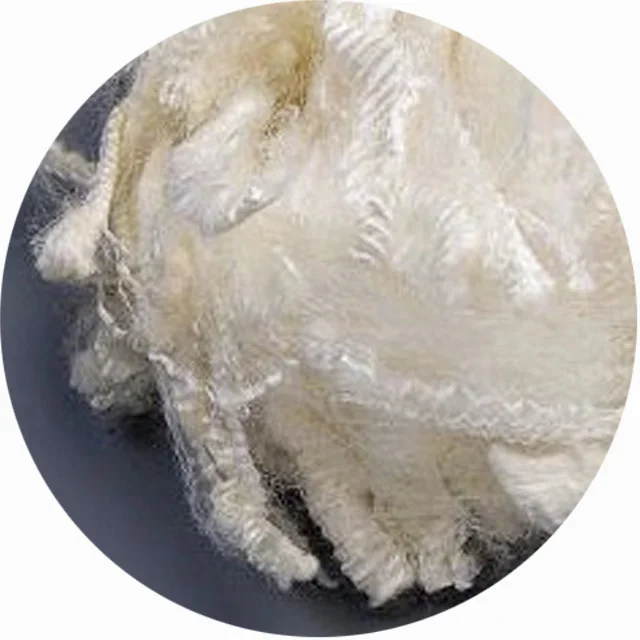 Wholesale white and golden yellow high strength meta aramid staple fiber for yarn
