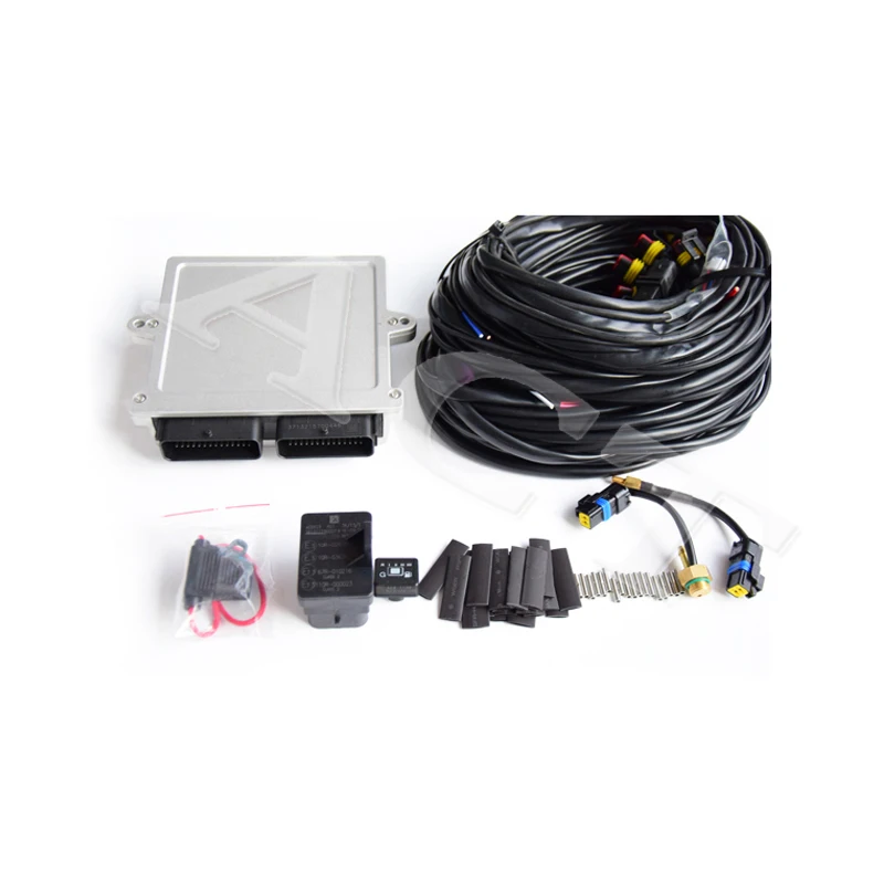 Autogas GNV GLP LPG CNG conversion kit ACT 2568D ECU for 6 cyl 8 cyl gas system