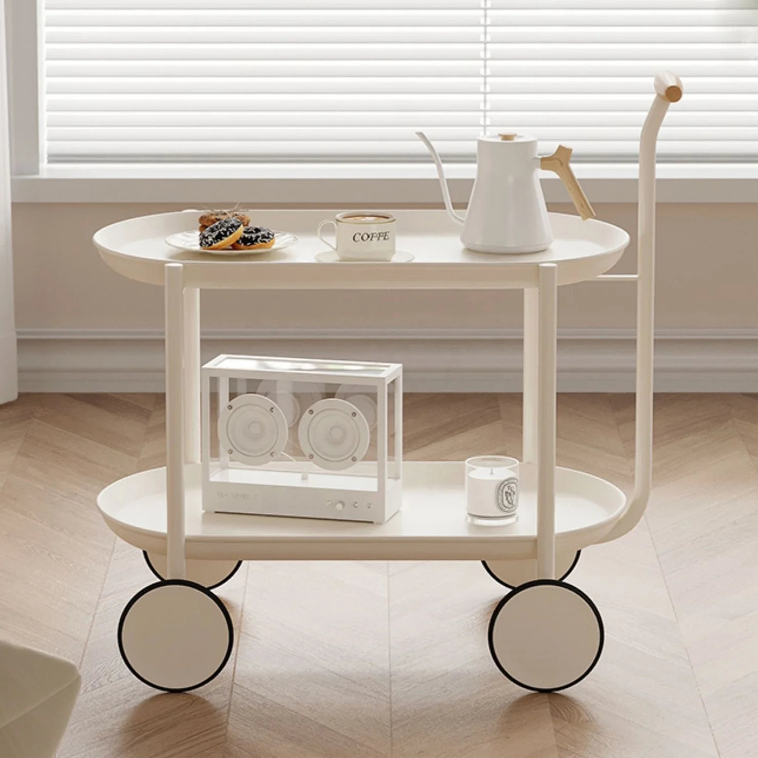 Coffee Table Gold Nordic Living Room Furniture Bed Bedside Accent Wood Plastic Metal Round Luxury Modern Coffee Side End Tables