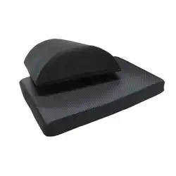 Hot Sale Memory Foam Knee Support Pillow Half Cylinder Leg Cushion Foot Rest Under Desk Memory Cushion