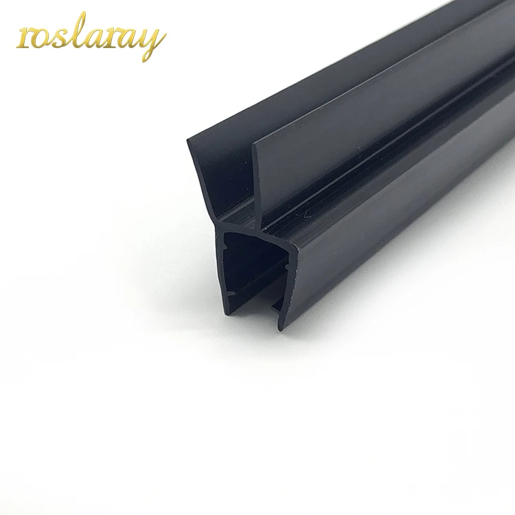 Shower Glass Sealing Strip Bathroom Door Toilet Waterproof and Windproof Tape Apposite Water Barrier Magnetic Suction