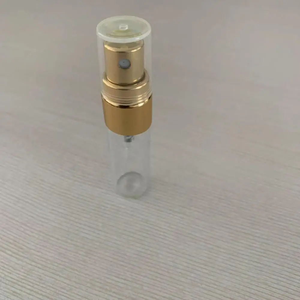2 мл 3 мл 5 мл 8 мл 10 мл пустой прозрачный стеклянный флакон для духов мини-образец Алюминиевый распылитель флакон для духов