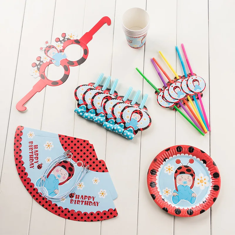 Новый божья коровка тема детское платье для дня рождения костюм для вечеринок Творческий макет место фабрики оптовая продажа партиями по 6 человек