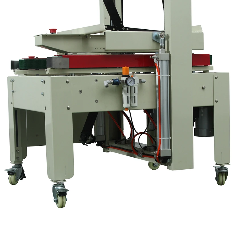 Brother Packing AS823A Automatic Pneumatic Size Adjust Carton Sealer Box Juice Sealing Machine