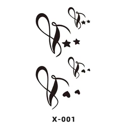 Natural Temporary Tattoos Wholesale Printing Hand Body Painted Semi Permanent Fashion Tattoo Stickers
