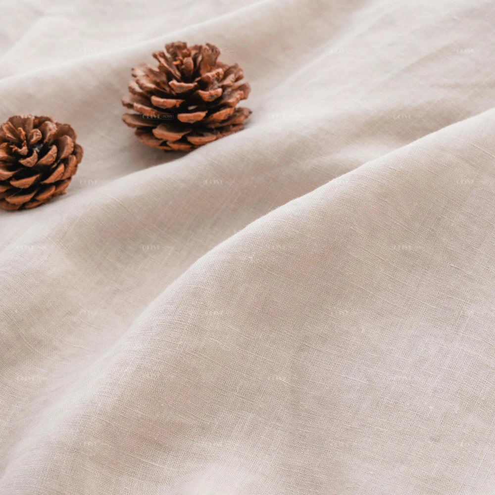 customized 100% natural pure hemp linen woven fabric sheet set King size silk bedding for small animals