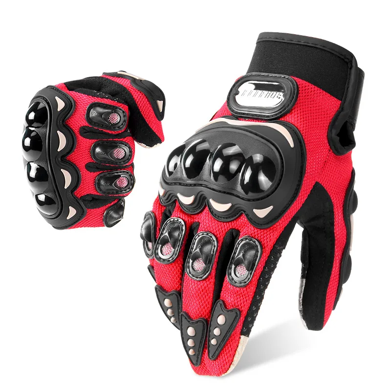 Professional Pro Wholesale Security Equipment Biker Motorcycle Full Finger Racing Gloves