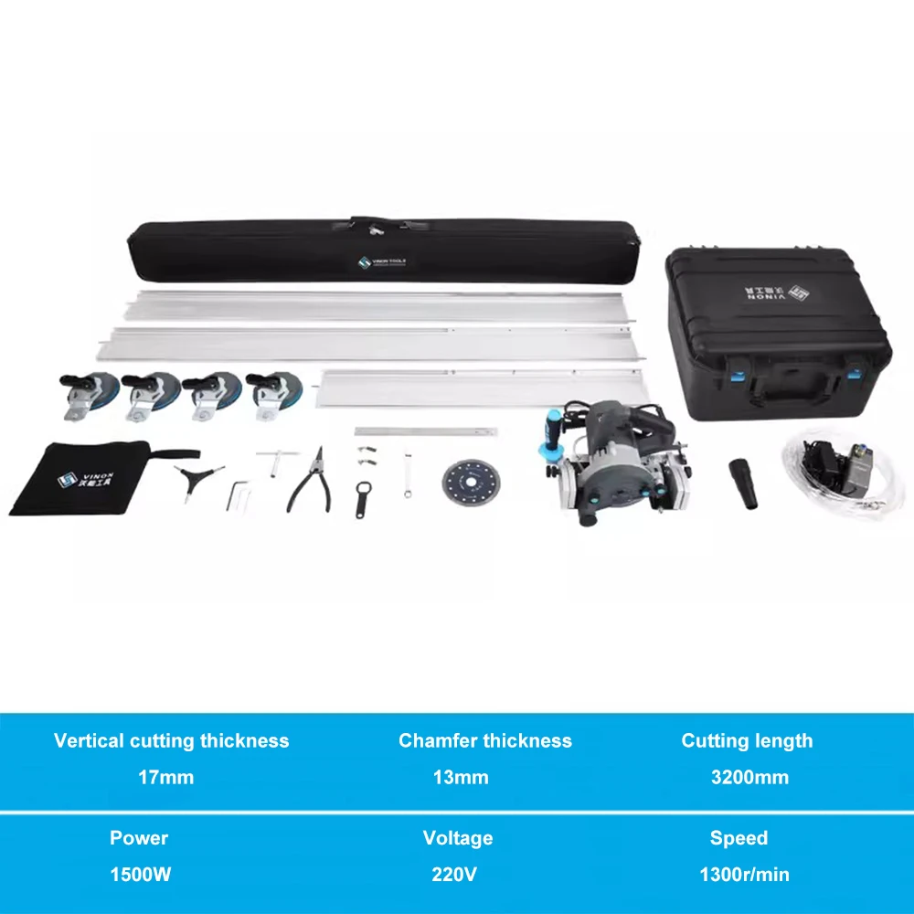 Ceramic Tile Cutting Machine 45 Degrees Electric Wet Cutter for Slab Marble Porcelain Tile