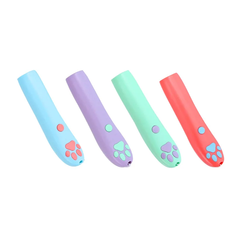 New Upgrade LED Laser Pen Pet Funny Toy Pointer Quality Interactive Cat Toys With Multiple Patterns Laser Funny Cat Stick
