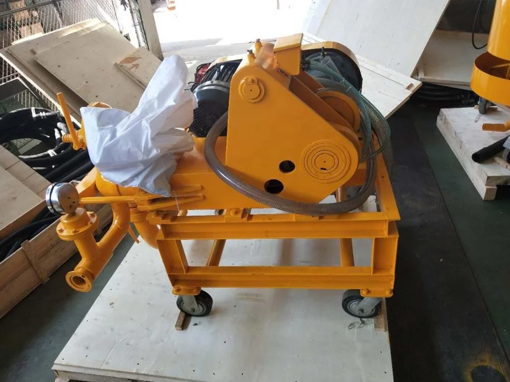 
5m3/h 4.5 MPa high pressure double piston mortar cement machine pump grouting pump 
