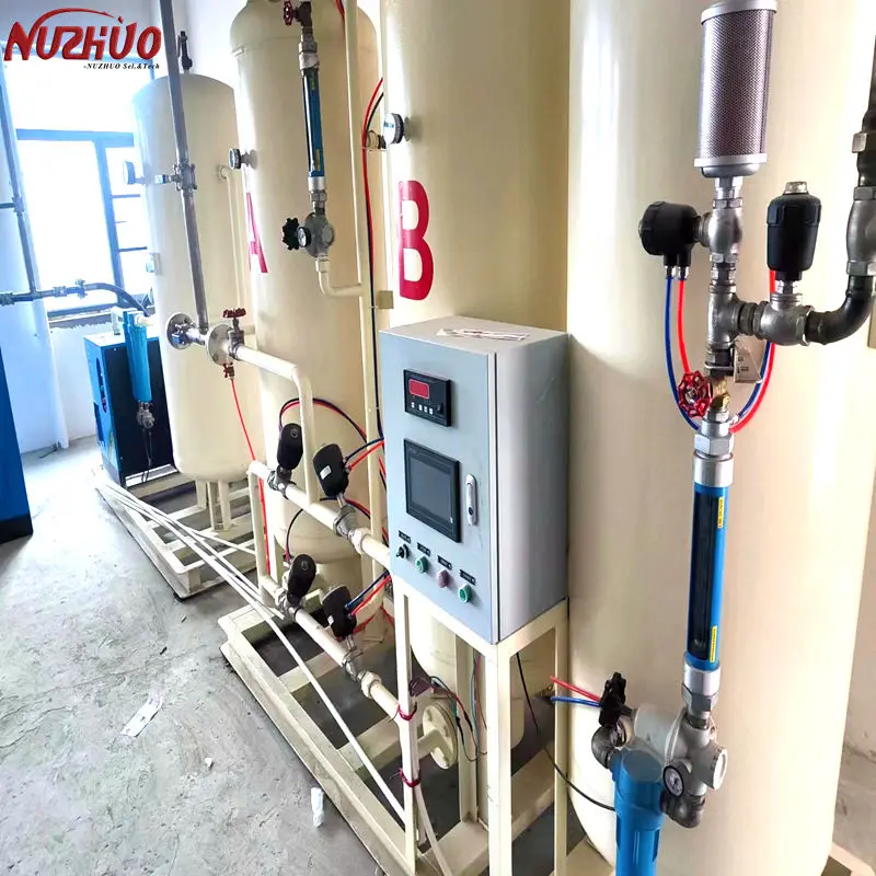 NUZHUO CE/ISO Certificate PSA Oxygen Generator Planta De Oxigeno O2 Producing Device For Aquaculture
