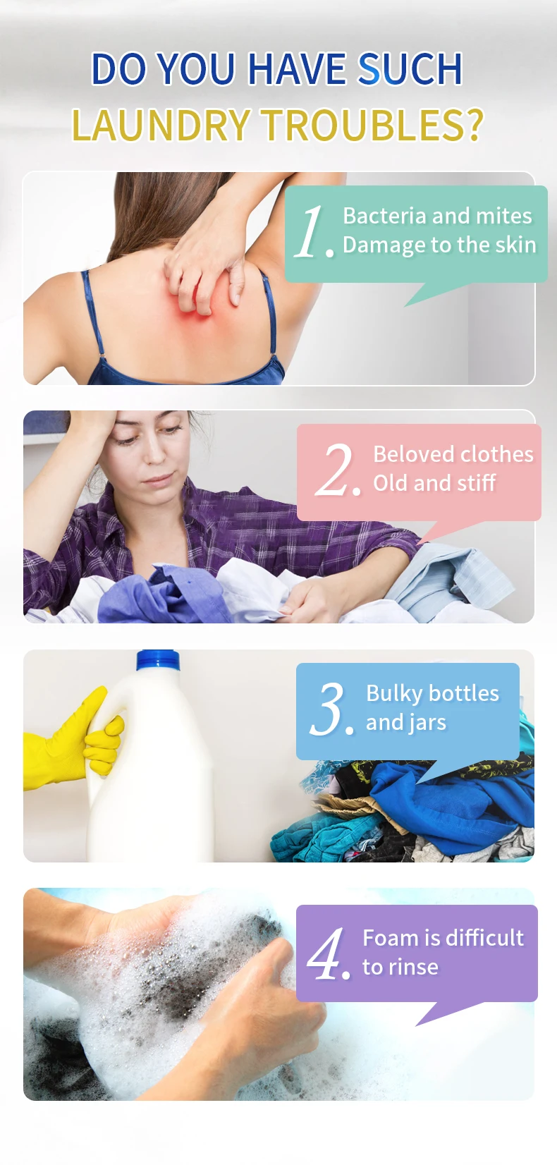 3 in 1 Detergente Stain Removal Laundry Detergent Capsules Washing Powder Laundry Scented Beads For Washing Clothes