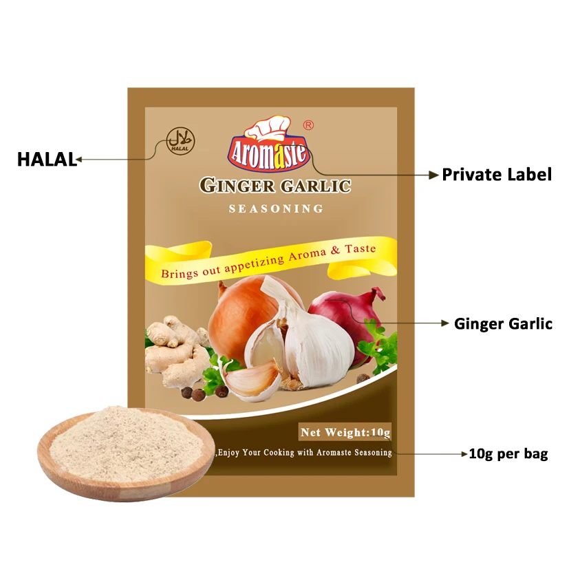 Mixed Seasoning Spices Ginger Garlic Onion Powder with Bulk Bag