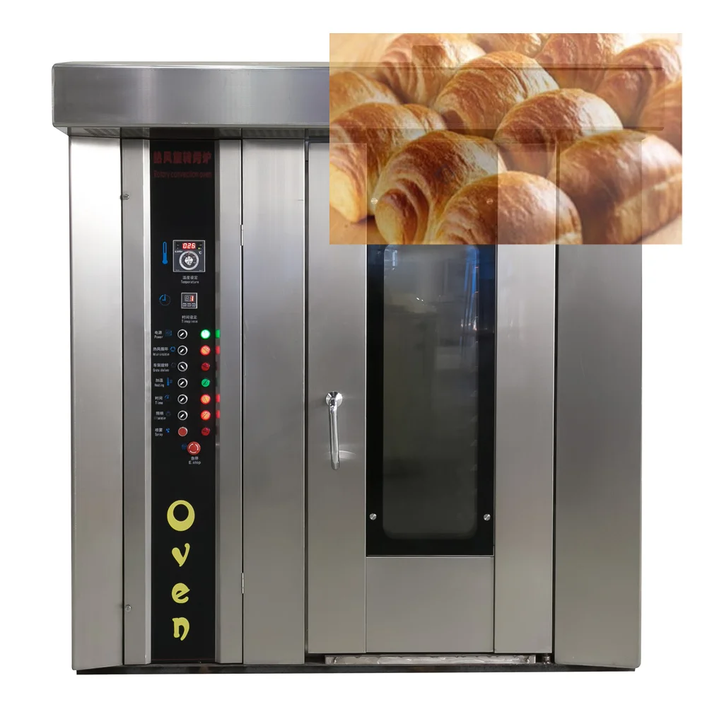factory industrial 100kg/h electric steam diesel automatic kitchen rotary gas chicken rotisserie oven