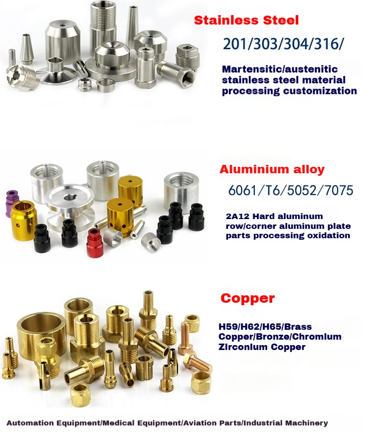 CNC Precision hardware accessories brass parts Customized Brass Milling Turning Parts CNC Machining Services
