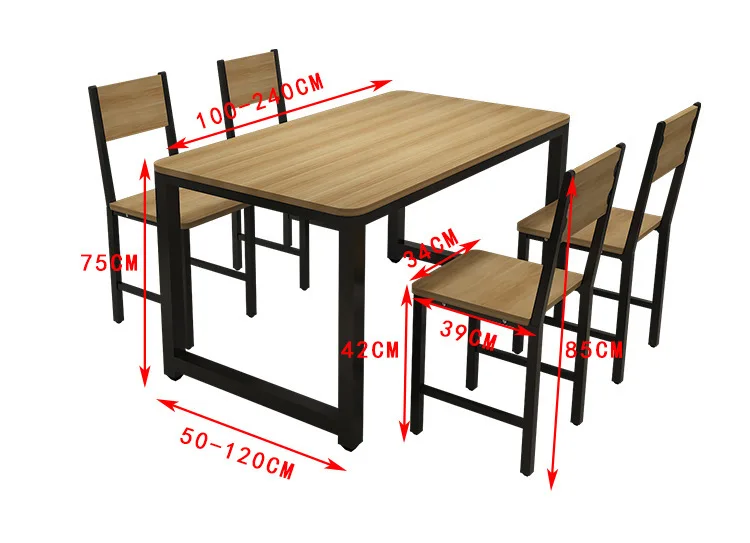 
2021 New Living Room Furniture Modern Dining Table And Chairs Set 