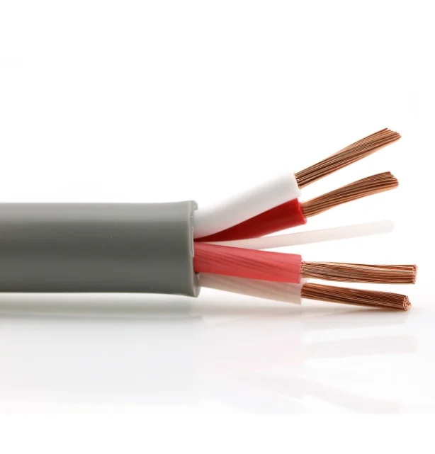 12 AWG In Wall Speaker Cable Wire OFC speaker cable 4 Conductors 2 Core Cable audio