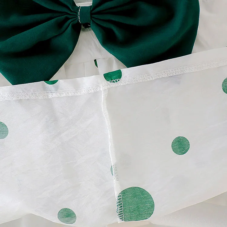 Wholesale girl party dress sweetheart big bow suit with hat latest baby clothing