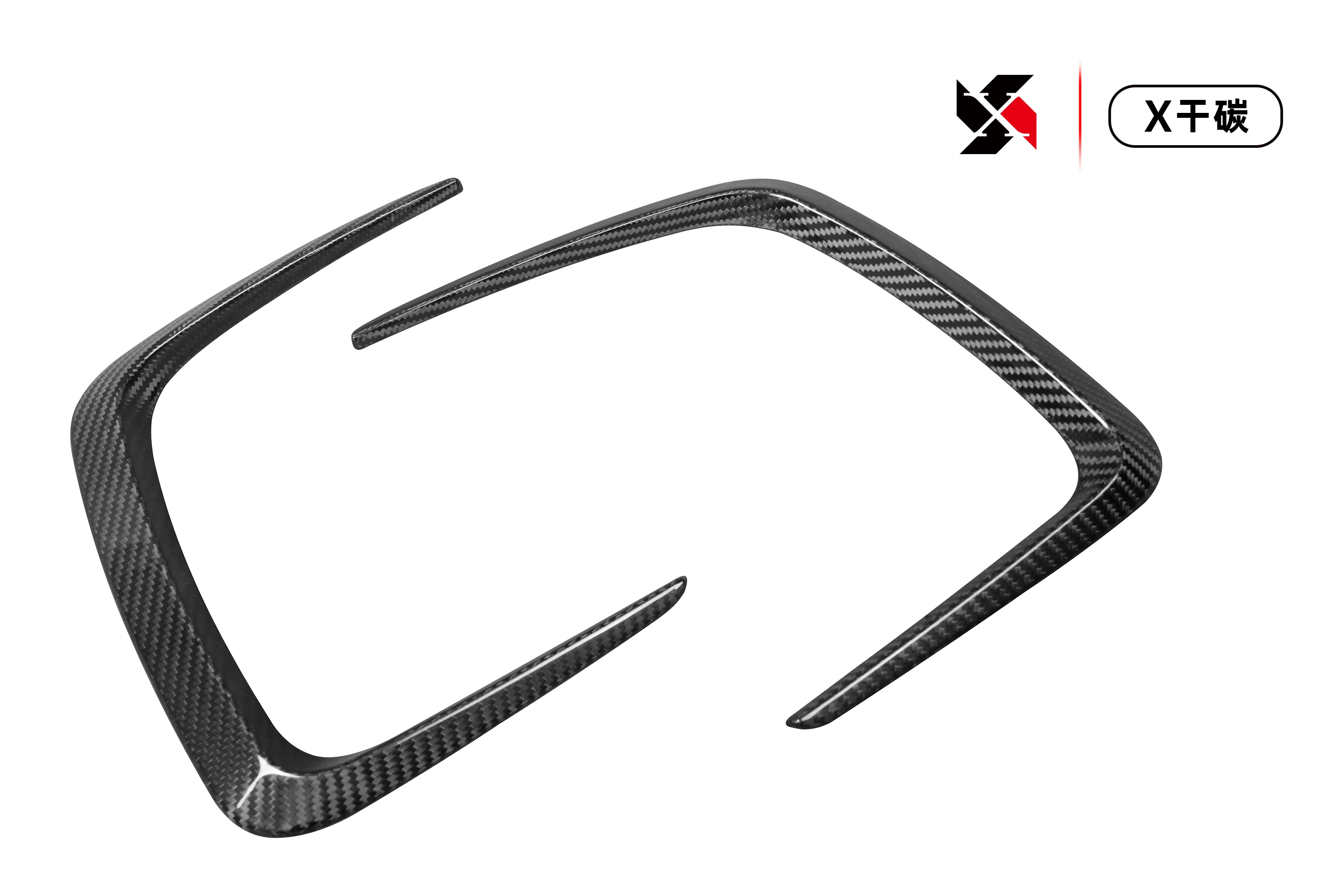 DongSai New Desgin Dry Carbon Fiber front bumper lip Parts For BMW G82 G83 M4 G80 M3