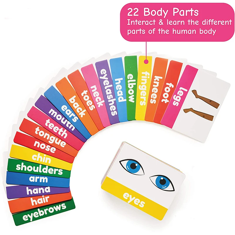 Paper Custom Educational Memory Board Play Card Toy Game For Children baby flash card