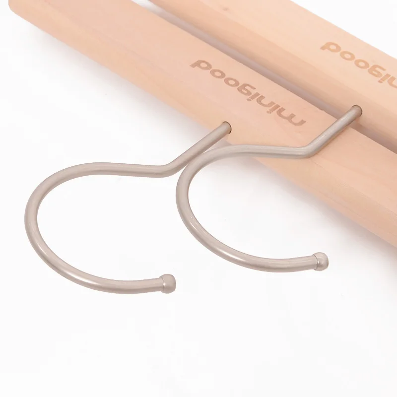 
Assessed Supplier Clothes Rack Hanging Children's skirt/ pants Wooden Hangers 