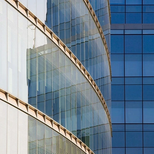 Focus on Nano-silicon fireproof glass R & D design production and sales of hotel curtain wall