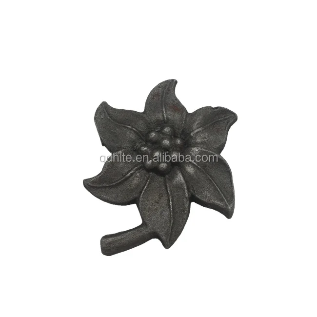 wrought iron gate accessories flowers and leaves for decorative panels