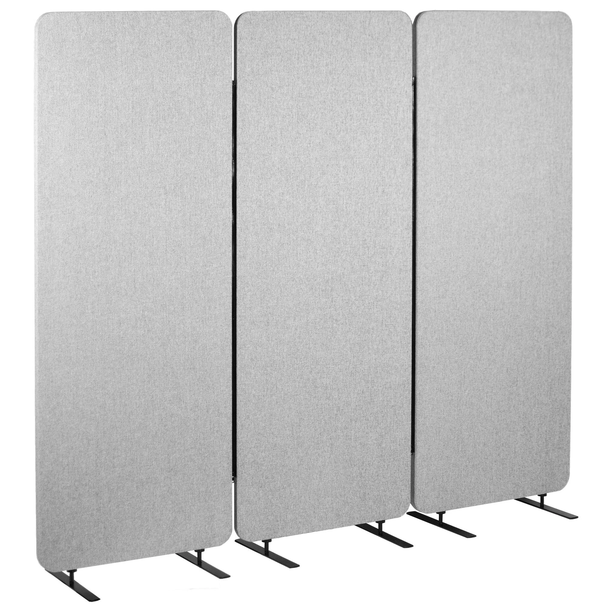 100% Polyester Fiber DIY Office Desk Divider Acoustic Partition Panels free standing  sound absorbing acoustic felt panel