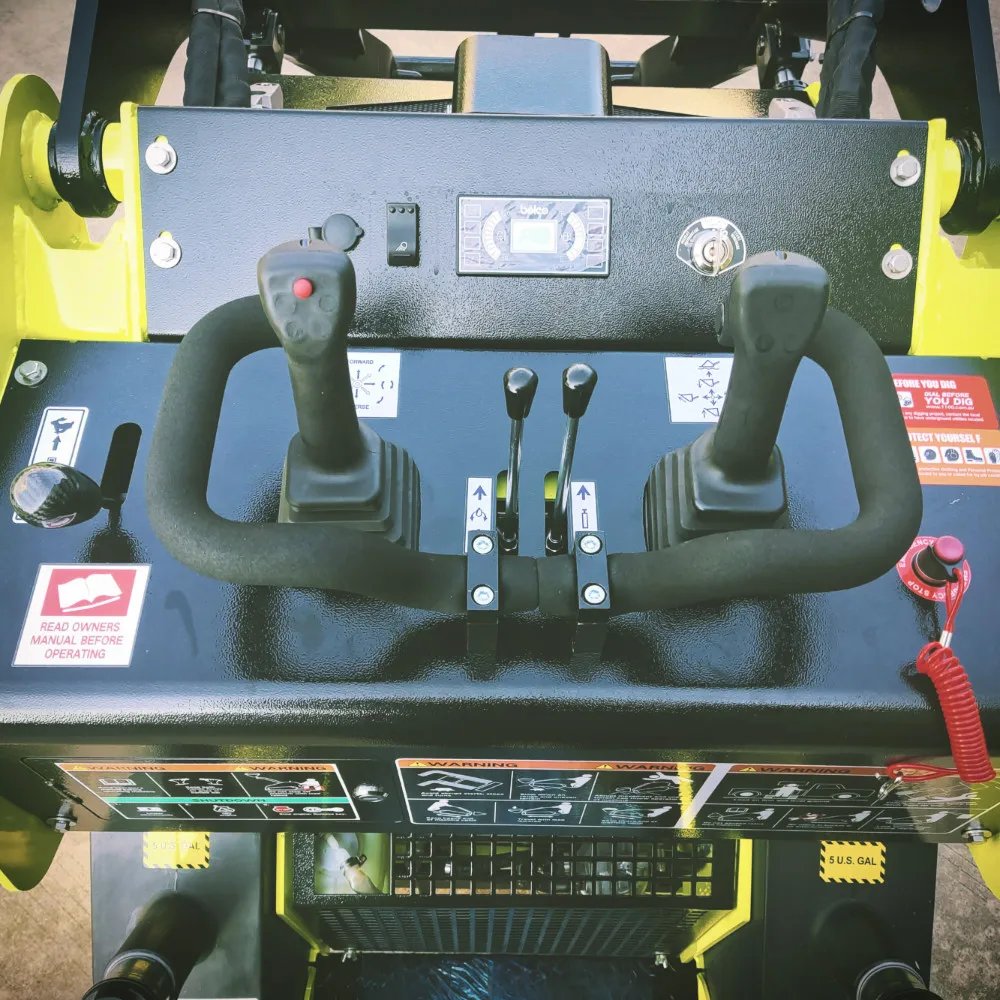 High Efficiency 25hp Tracked Mini Loader mini skid steer loader with bucket and Attachments