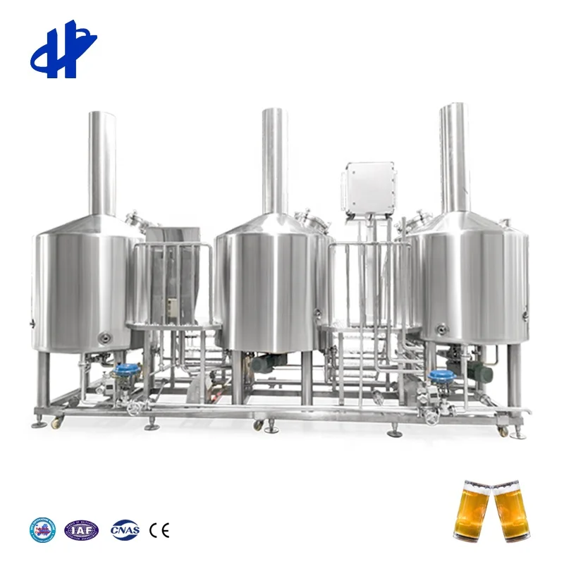 100L 200L Customized Microbrewery Equipment Mini Brewing System