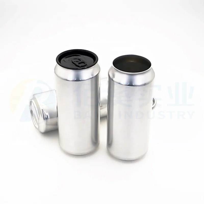 Customized print beverage packaging aluminum beer soda cans 500ml 16.9oz