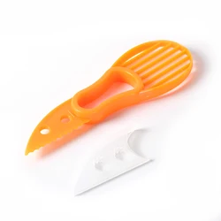 plastic kiwi fruit cutting spoon, kiwi serrated knife peeling scoop, avocado meat cutter tool avocado slicer