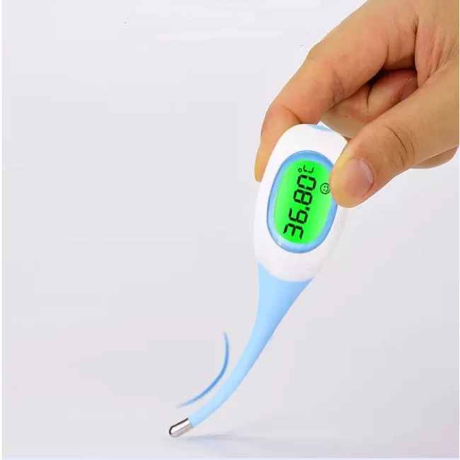 8S High Sensitive Digital Veterinary Thermometer Animal Pet Anal Mouth Armpit Thermometer For Cats Dogs